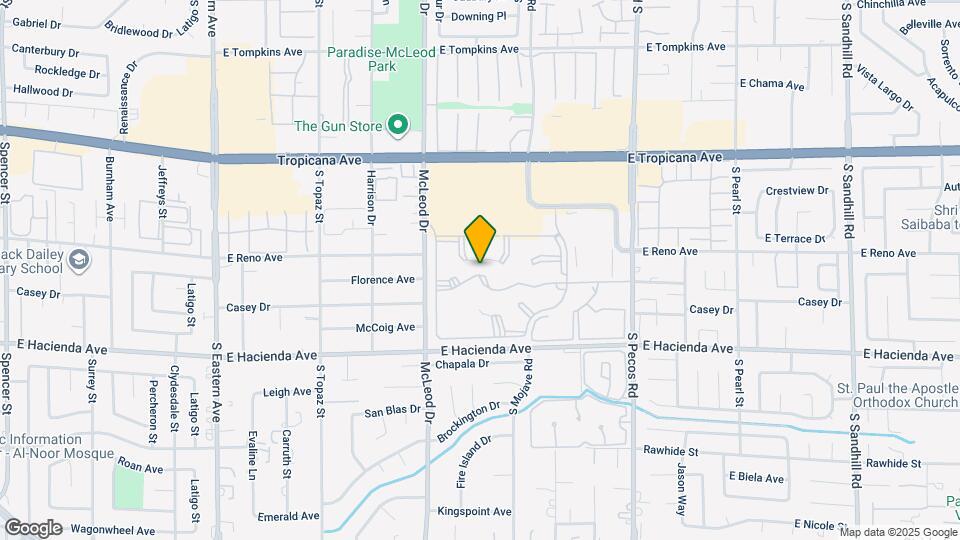 3060 Casey Dr Map and Location Details