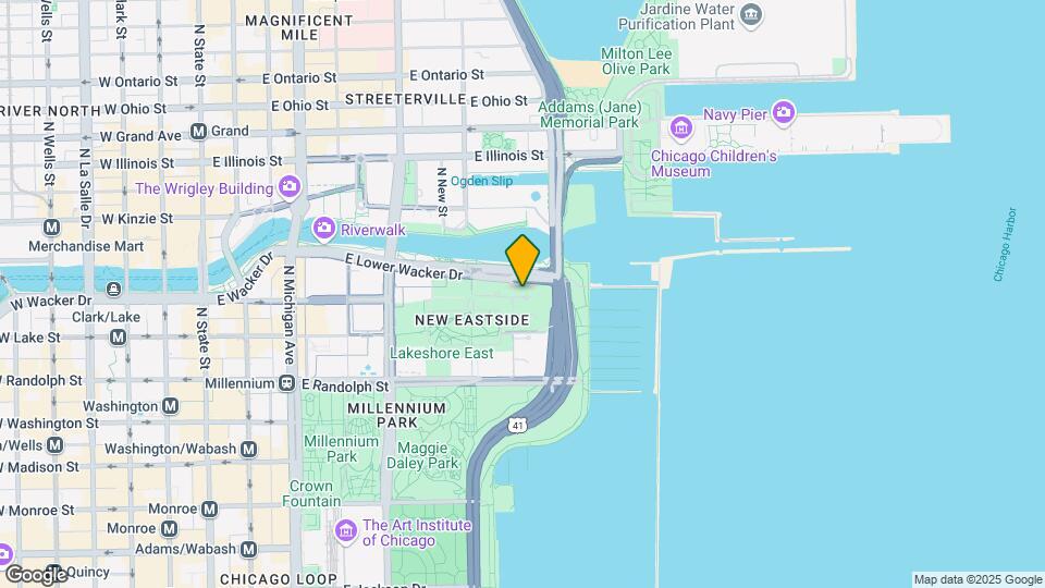 442 E Waterside Dr Mapa y Detalles de la Ubicación