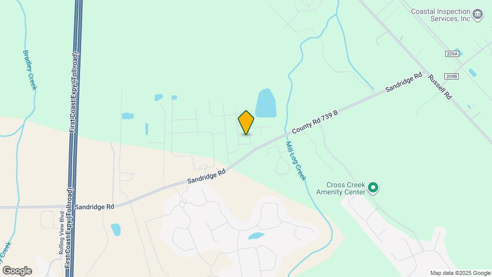 2735 Robinson Rnch Rd Map and Location Details