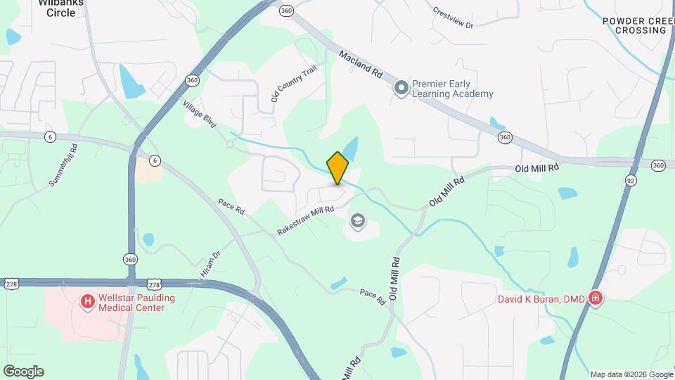 486 Crescent Woode Dr Map and Location Details