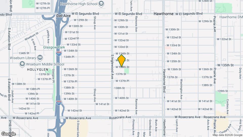 4724 W 136th St Map and Location Details