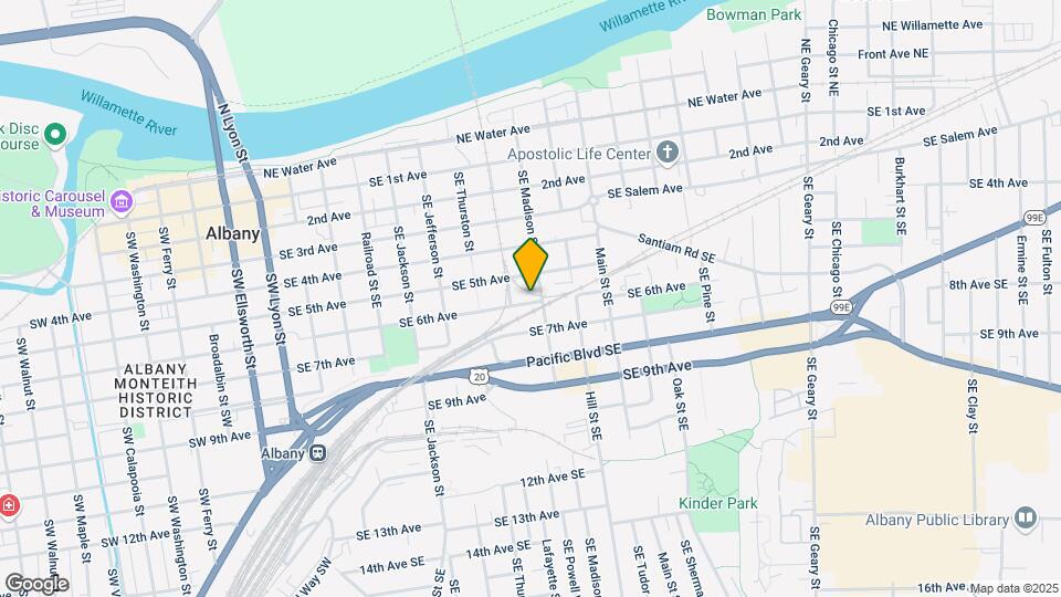 861 6th Ave SE Mapa y Detalles de la Ubicación