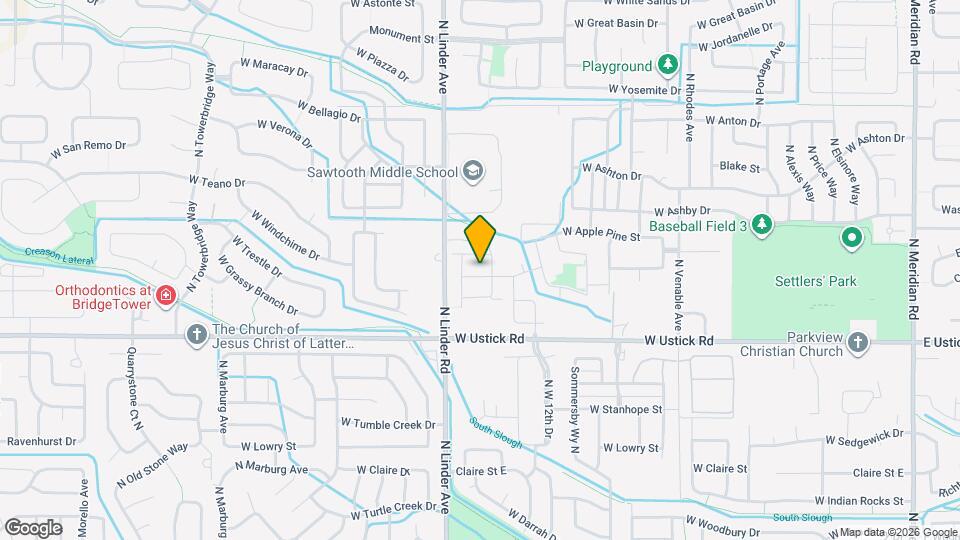 1482 W Woodpine St Map and Location Details