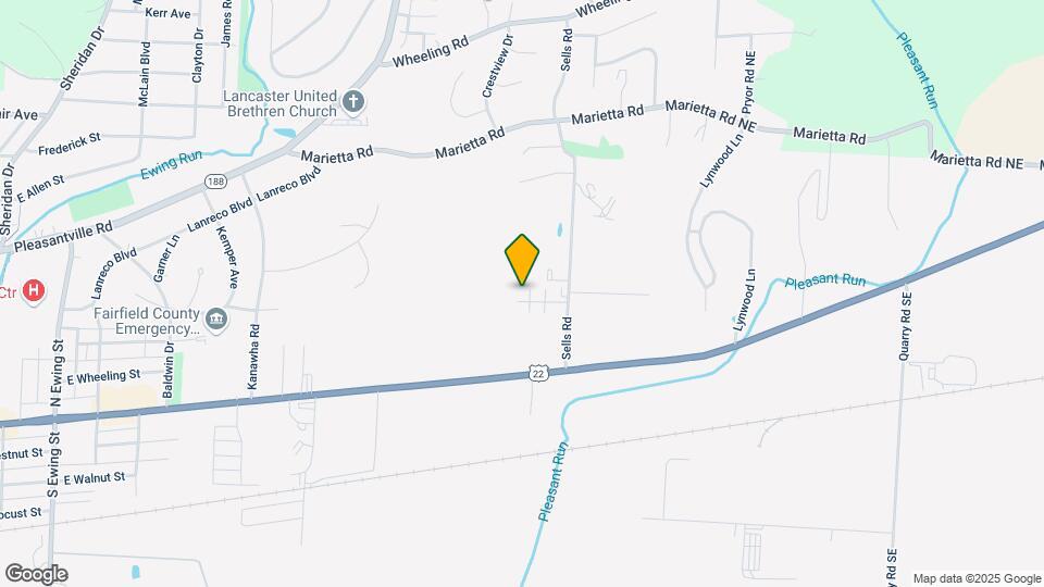 1903 Deerfield Ct Map and Location Details