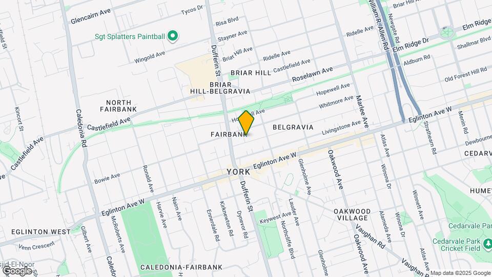 236 Belgravia Ave Map and Location Details