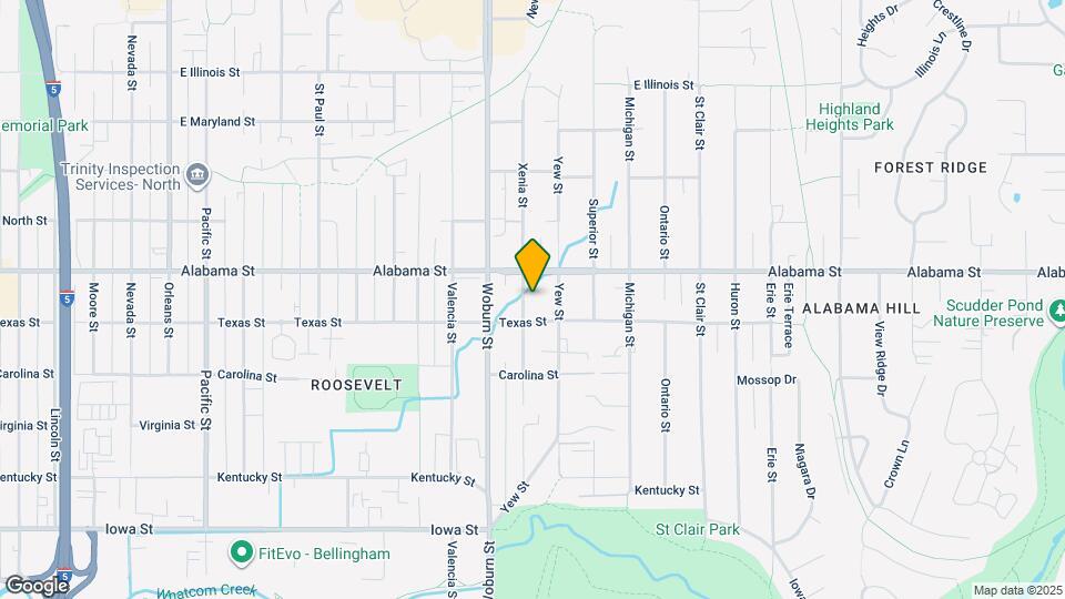 2414 Xenia St Map and Location Details