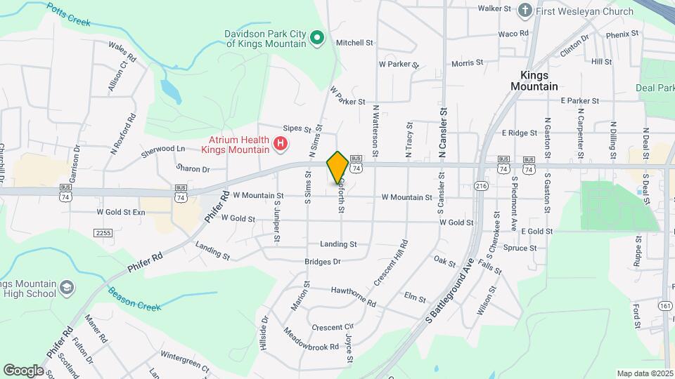 600 W Mountain St Map and Location Details