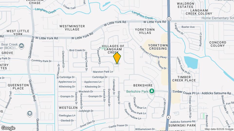 5703 Afton Ridge Ln Map and Location Details