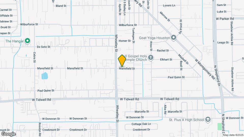 1070 Mansfield St, Unit Ox-Op-602 Map and Location Details