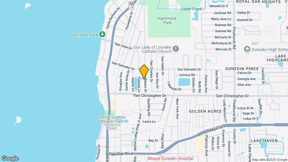 1500 San Mateo Dr Map and Location Details