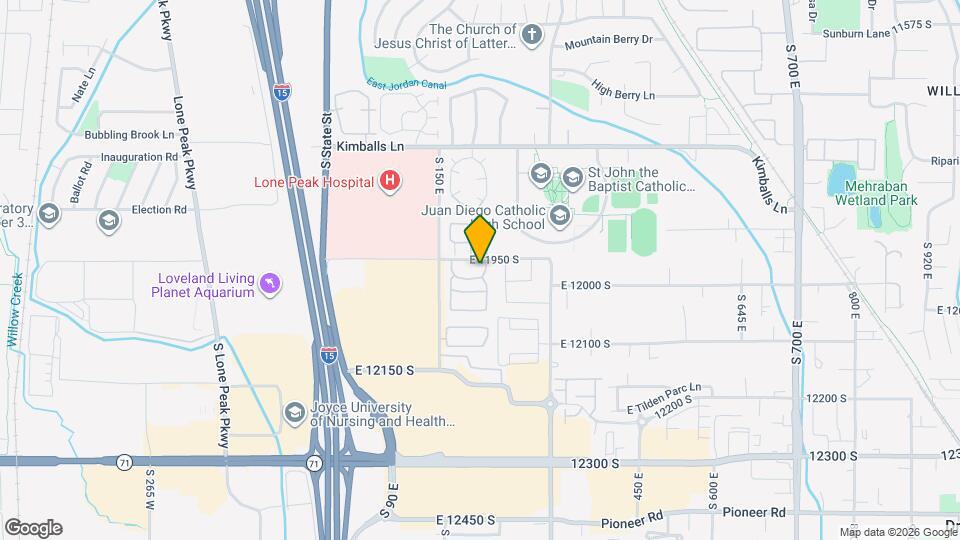 11976 Draperville Ave Mapa y Detalles de la Ubicación