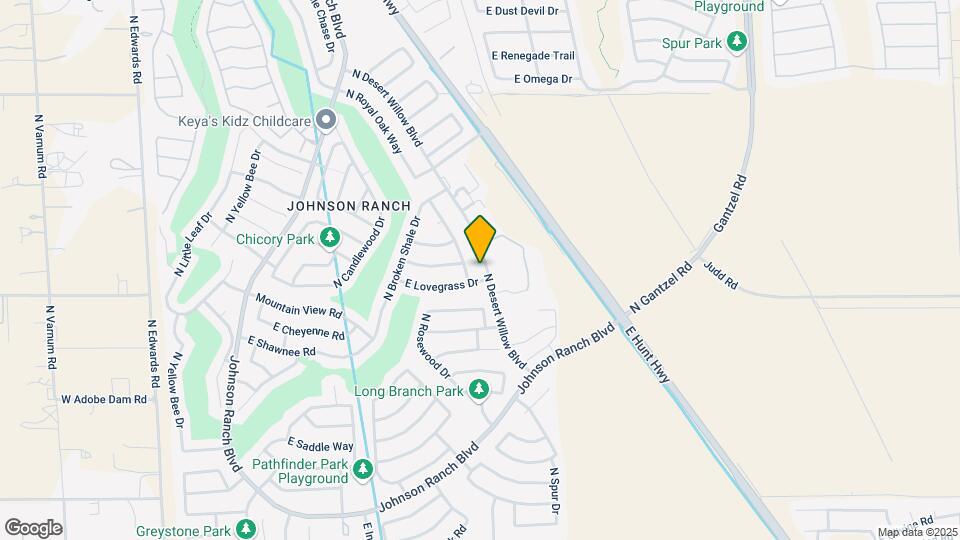 29612 N Desert Willow Blvd Map and Location Details