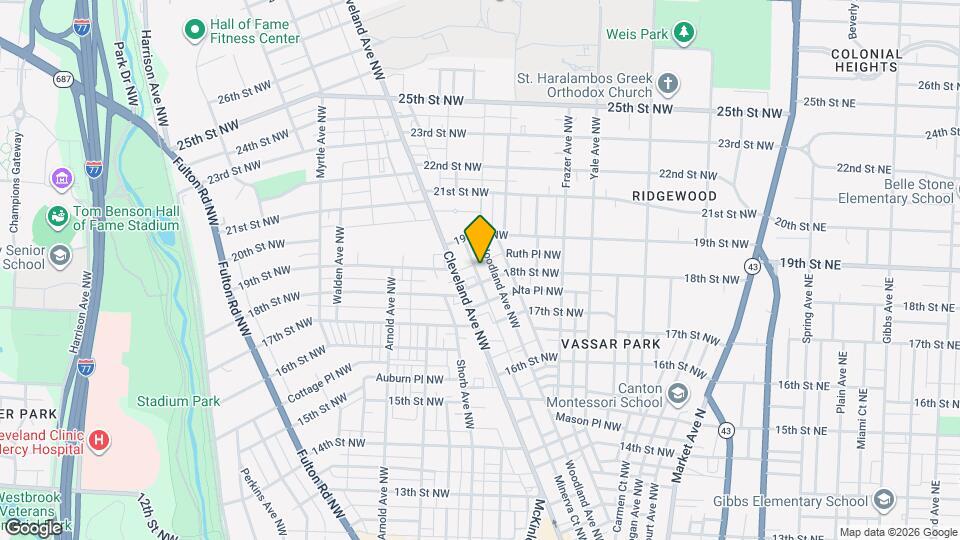 1812 Minerva Ct NW Mapa y Detalles de la Ubicación