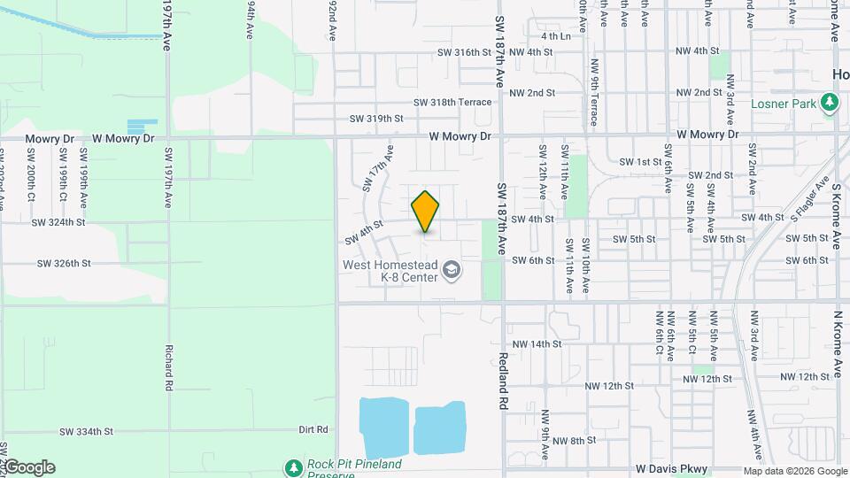 19665 SW 325th St Map and Location Details