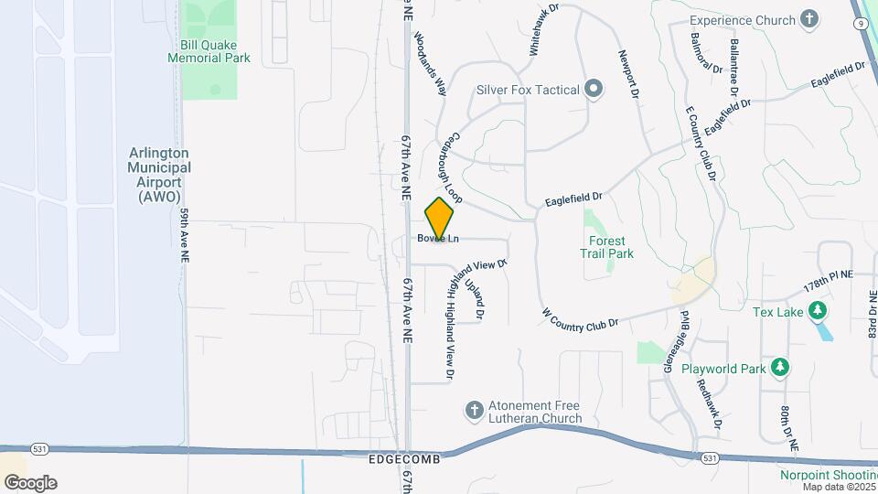 6802 Bovee Ln Map and Location Details