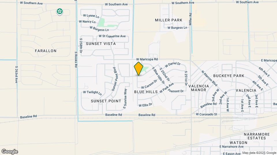 25447 W Heathermoor Dr Map and Location Details