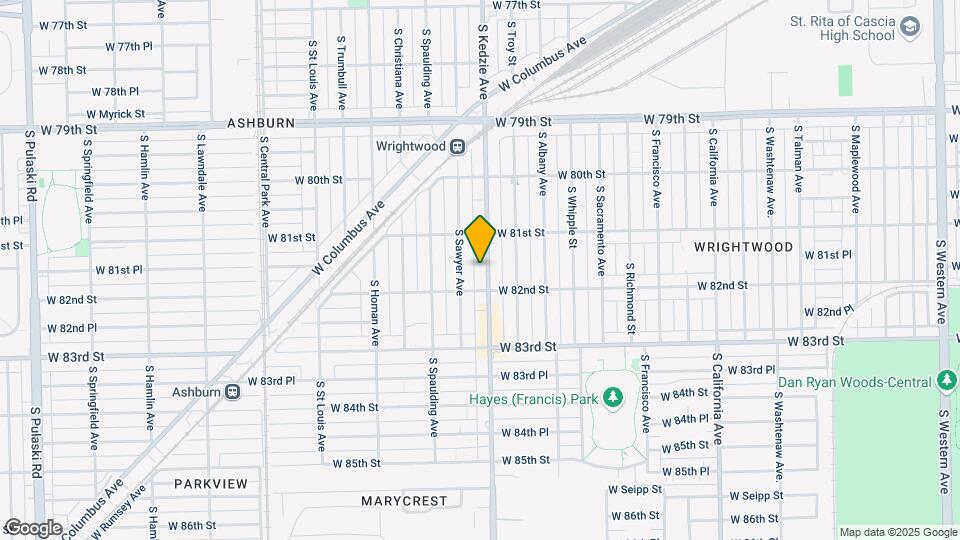 8138 S Kedzie Ave, Unit 100 Map and Location Details