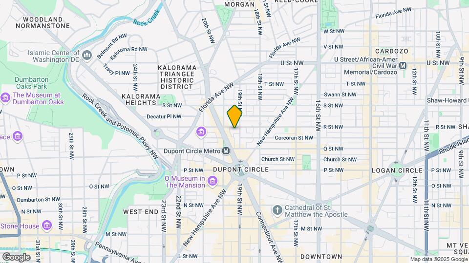 1904 R St NW Map and Location Details