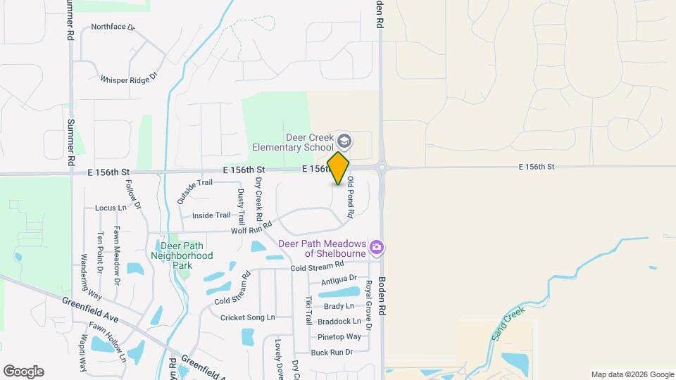 15518 Farmland Ct Mapa y Detalles de la Ubicación