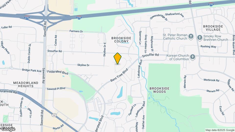 2116 Bentwood Cir Map and Location Details