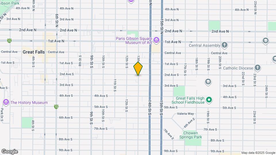 228 13th St S Map and Location Details