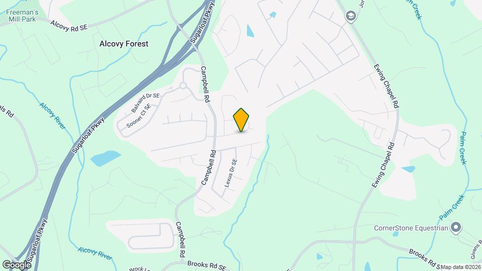 1765 Campbell Ives Dr SE Mapa y Detalles de la Ubicación