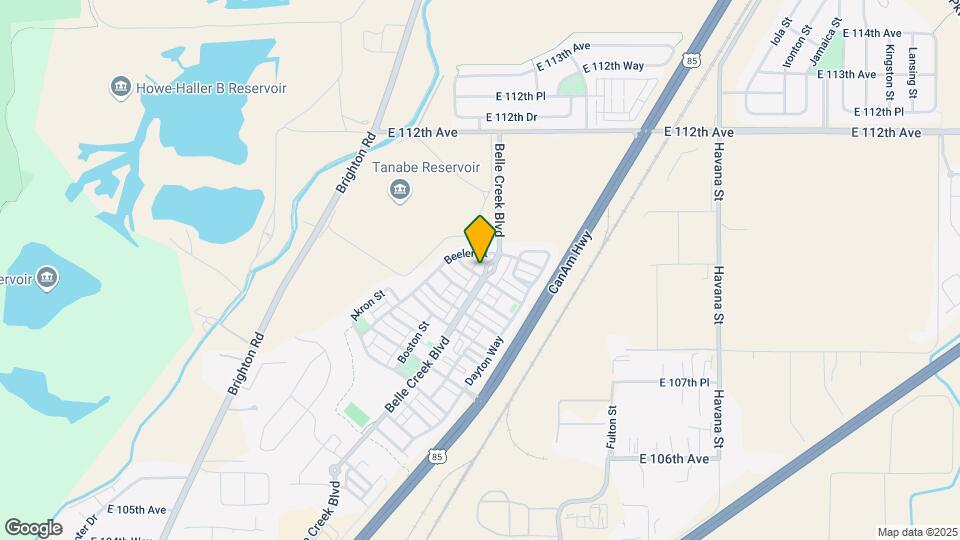 10903 Belle Creek Blvd Map and Location Details