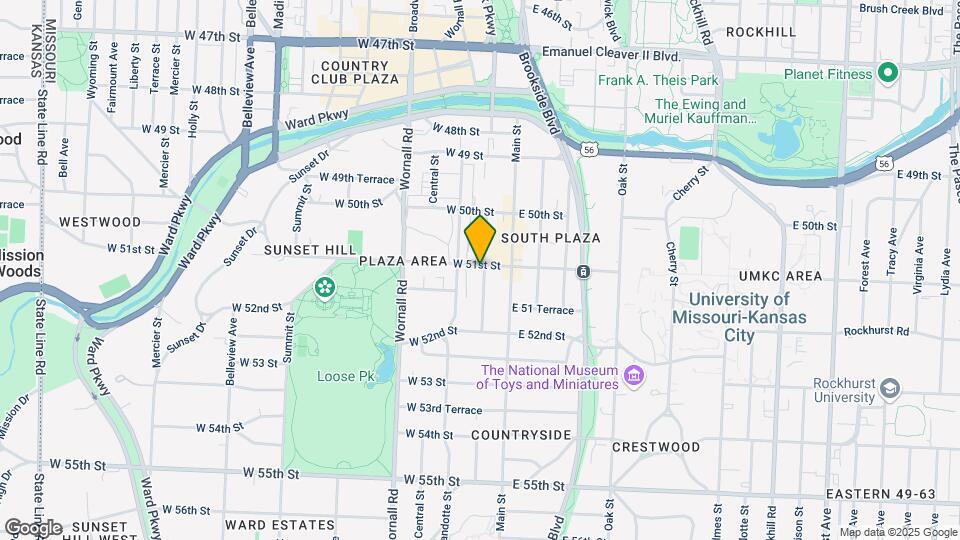 103 W 51st St Map and Location Details