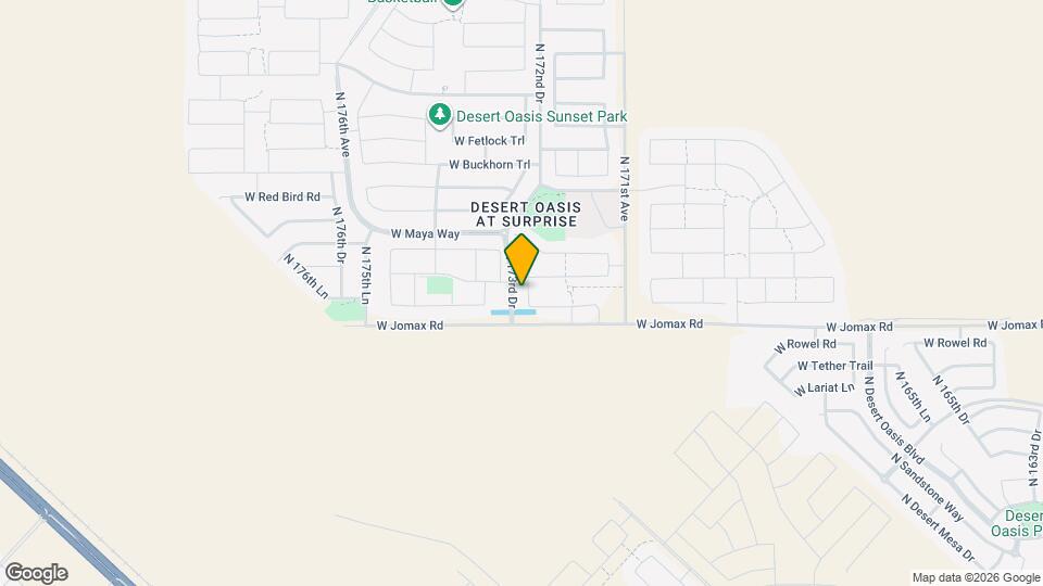 26758 N 172nd Ln Map and Location Details