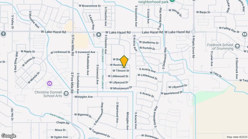 9926 W Tilmont St Map and Location Details