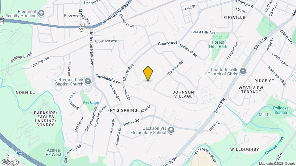 719 Rainier Rd Map and Location Details