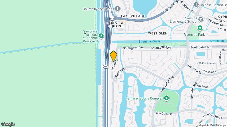 8251 San Carlos Cir Map and Location Details