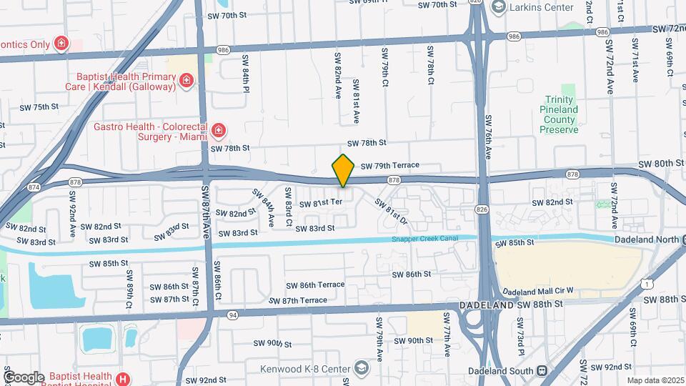 8111 SW 81st Pl Map and Location Details
