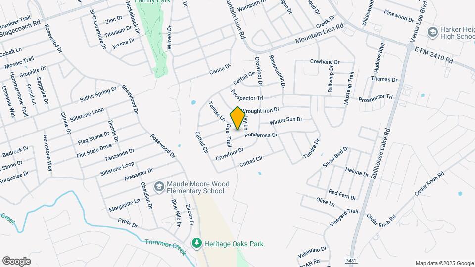 305 Ponderosa Dr Map and Location Details