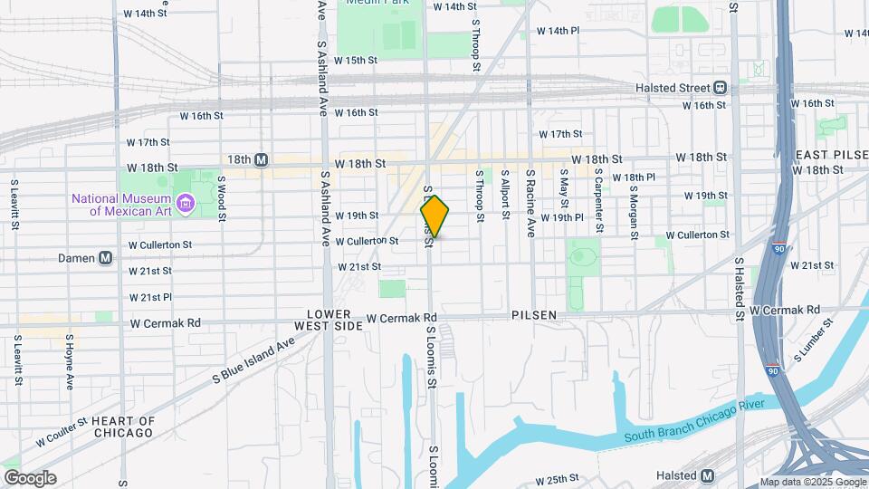 2001 S Loomis St Map and Location Details