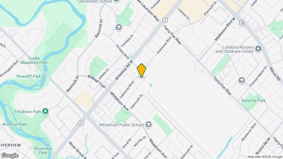 1209 Prestonwood Crescent Map and Location Details