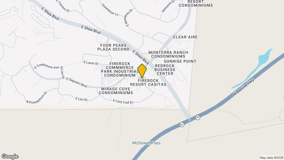 9253 N Firebrick Dr, Unit #114 Map and Location Details