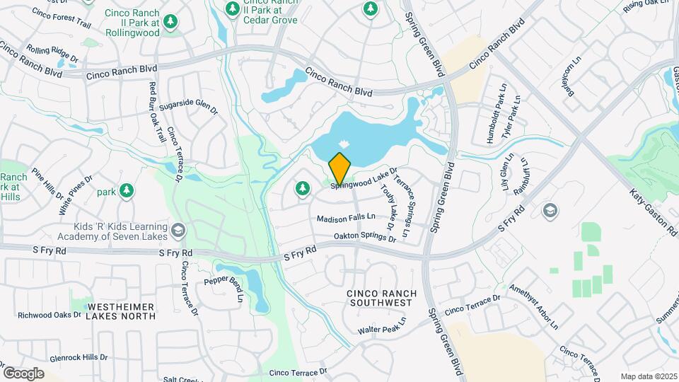 25411 Springwood Lake Dr Map and Location Details