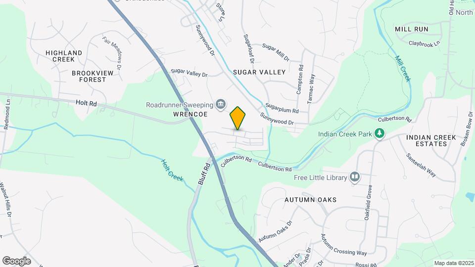 8201 Lenox Creekside Dr, Unit 9 Mapa y Detalles de la Ubicación