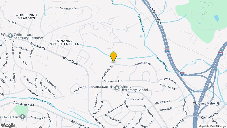 4742 Hawksbury Rd Map and Location Details