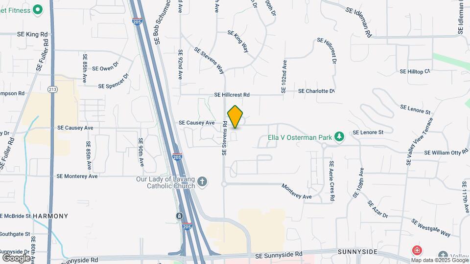 Stevens Creek Apartments Mapa y Detalles de la Ubicación