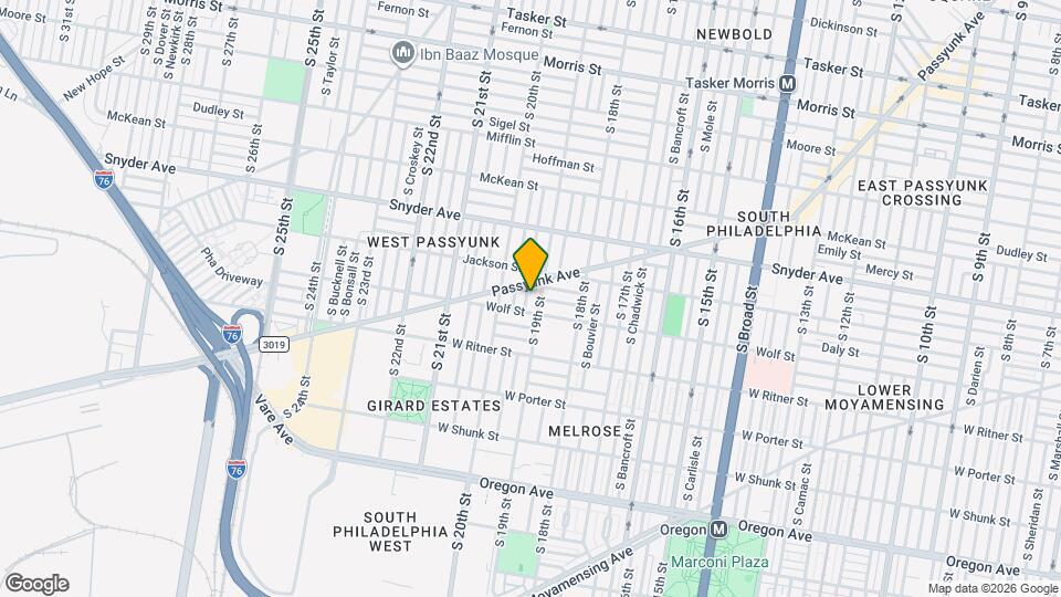 2223 S Garnet St Mapa y Detalles de la Ubicación