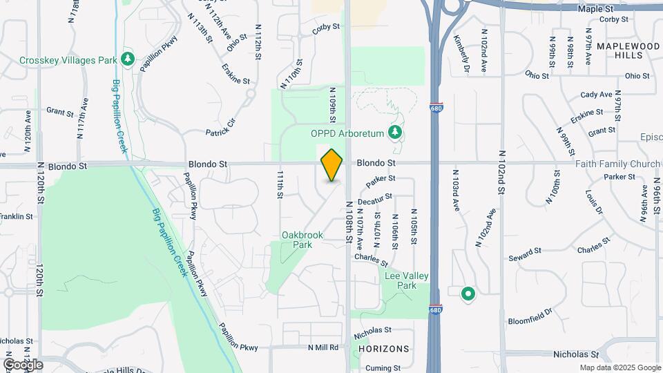 Oakbrook Apartments Map and Location Details