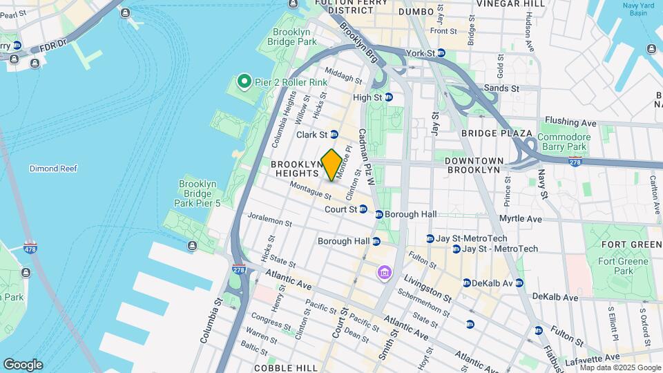 104 Pierrepont St Map and Location Details