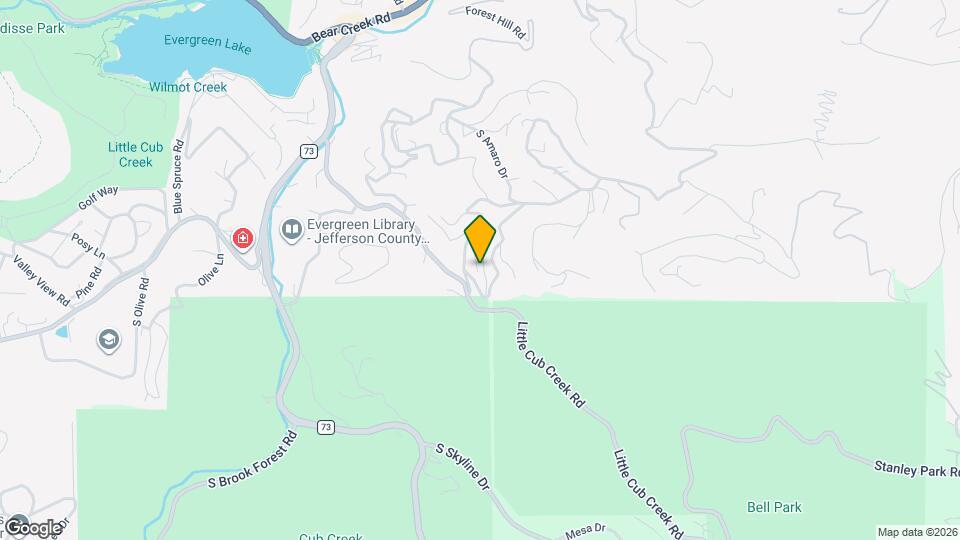 27586 Mountain Park Rd Map and Location Details