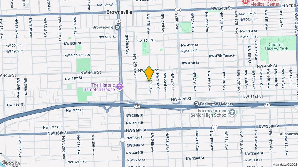 4338 NW 24th Ave Map and Location Details