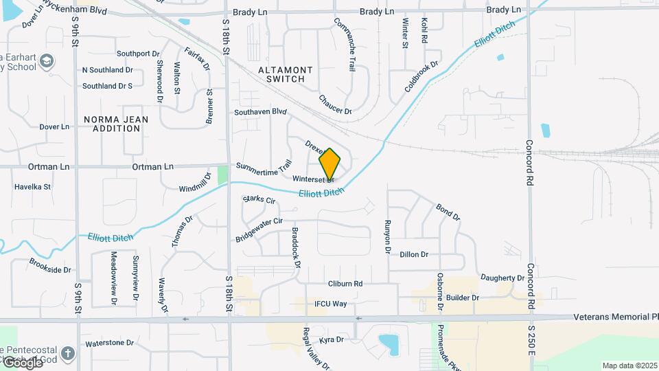 2321 Winterset Dr Map and Location Details