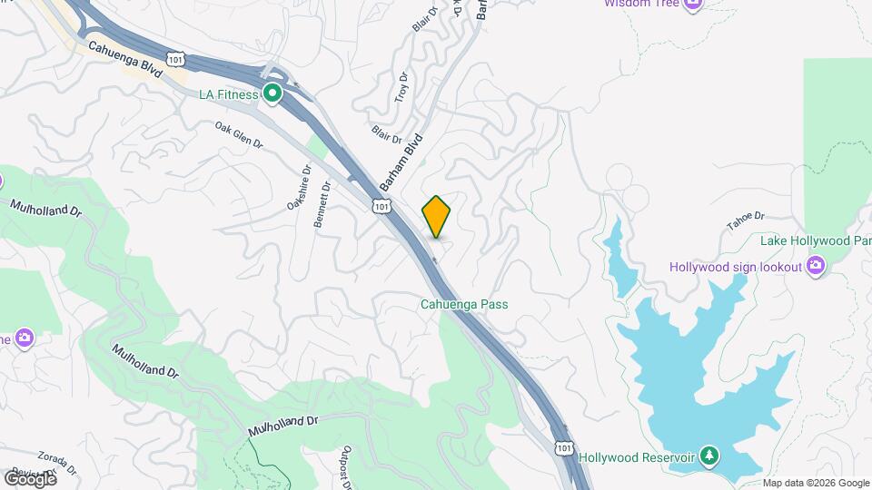 3033 Hollycrest Dr, Unit #3 Map and Location Details