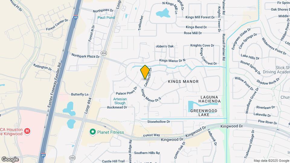 26899 Castlecliff Ln Mapa y Detalles de la Ubicación