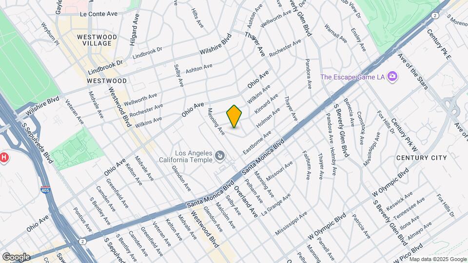 10671 Holman Ave Map and Location Details